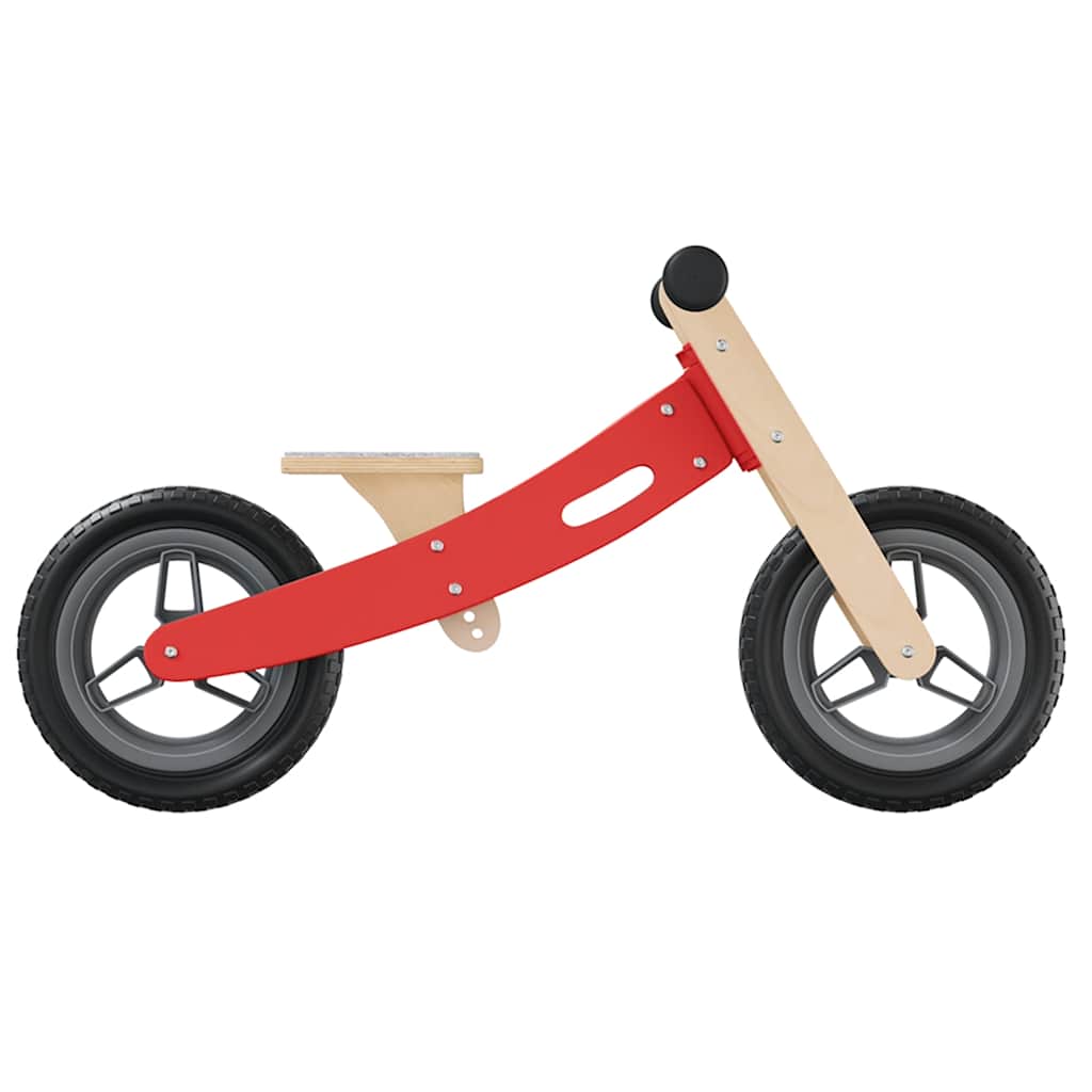 vidaXL Laufrad für Kinder Rot