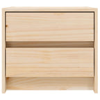 vidaXL Nachttisch 40x31x35,5 cm Massivholz Kiefer
