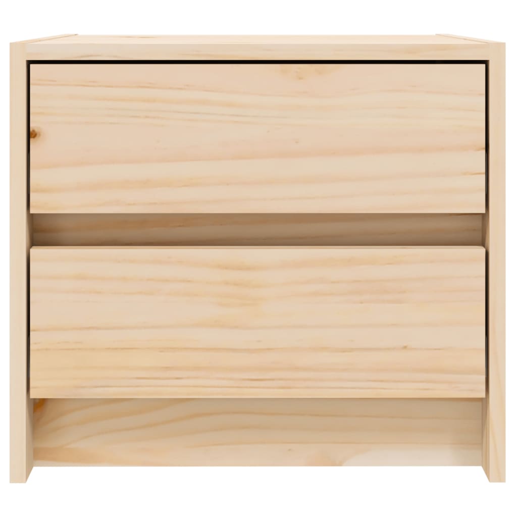 vidaXL Nachttisch 40x31x35,5 cm Massivholz Kiefer