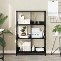 vidaXL Bücherregal Schwarz 78,5x33x117,5 cm Holzwerkstoff