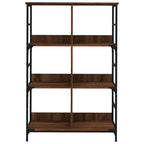 vidaXL Bücherregal Braun Eichen-Optik 78,5x33x117,5 cm Holzwerkstoff