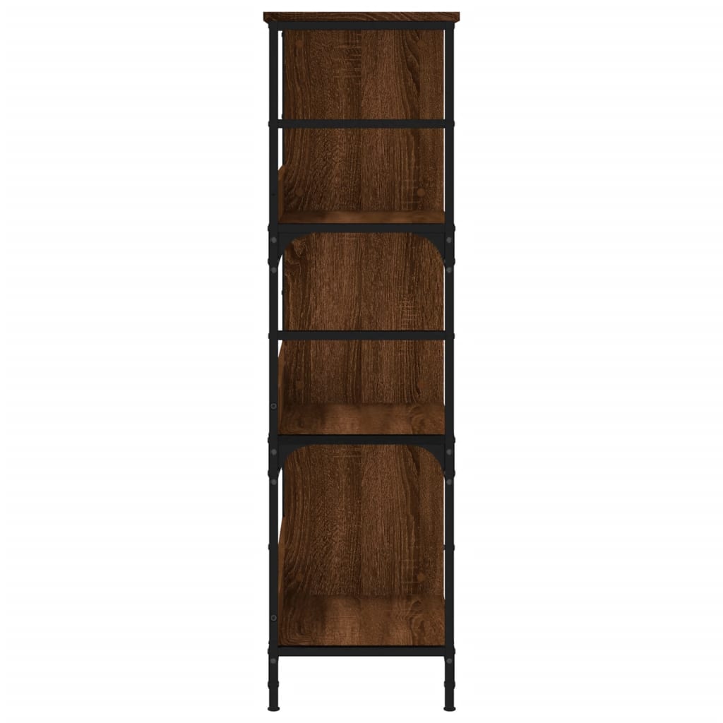 vidaXL Bücherregal Braun Eichen-Optik 78,5x33x117,5 cm Holzwerkstoff