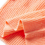 Kinderpullover Gestrickt Hellorange 128