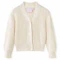 Kinder-Strickjacke Schneeweiß 104