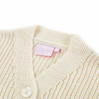 Kinder-Strickjacke Schneeweiß 116