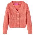 Kinder-Strickjacke Mittelrosa 116