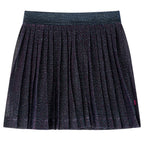 Kinderrock mit Glitzer Marineblau 104