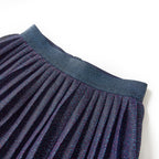 Kinderrock mit Glitzer Marineblau 104