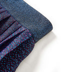Kinderrock mit Glitzer Marineblau 104