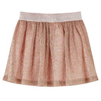 Kinderrock mit Glitzer Zartrosa 140