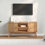 vidaXL TV-Schrank OLDEN Braun 114x43x57 cm Massivholz Kiefer
