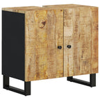 vidaXL 4-tlg. Badmöbel-Set Massivholz Mango