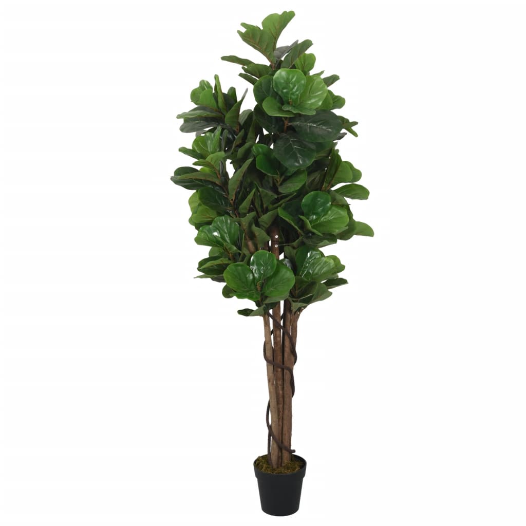 vidaXL Feigenbaum Künstlich 134 Blätter 120 cm Grün