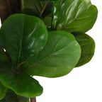 vidaXL Feigenbaum Künstlich 134 Blätter 120 cm Grün