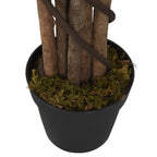 vidaXL Feigenbaum Künstlich 134 Blätter 120 cm Grün