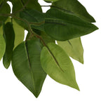 vidaXL Ficusbaum Künstlich 378 Blätter 80 cm Grün