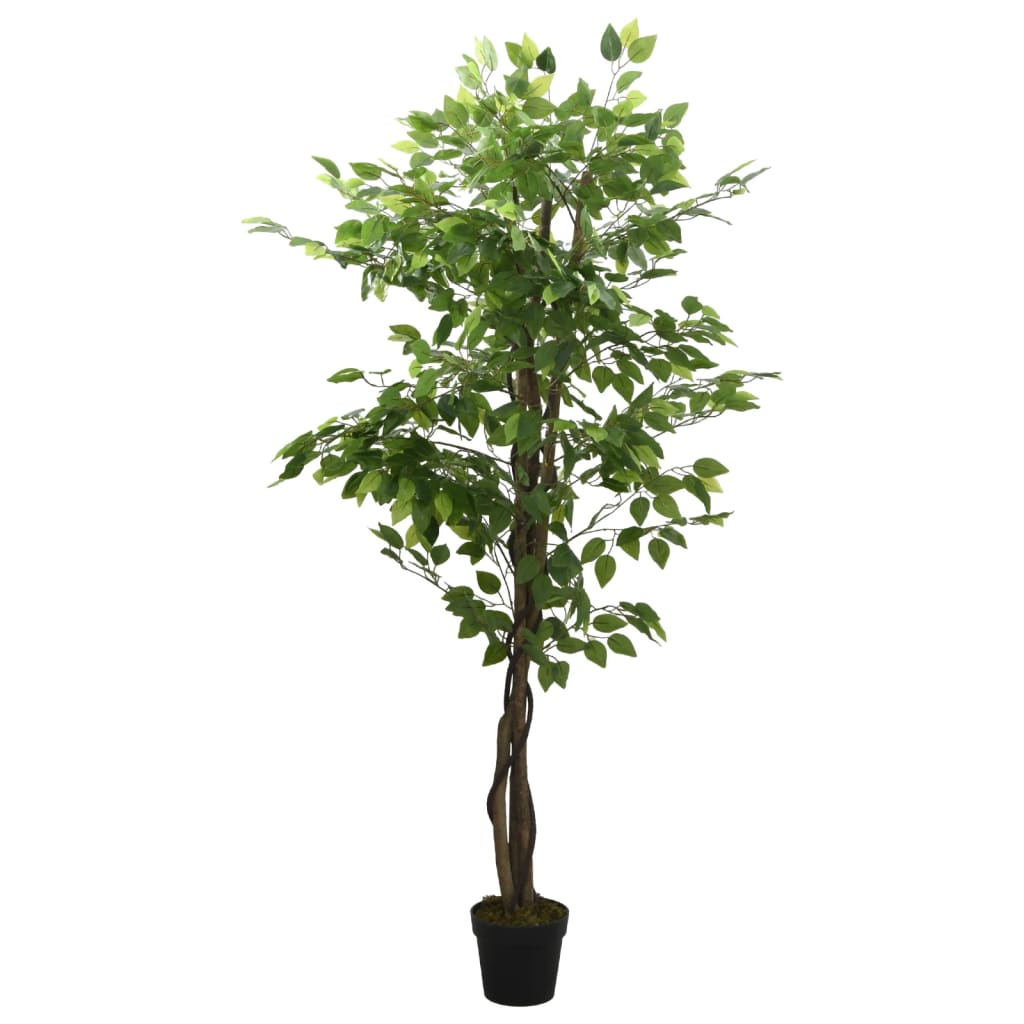 vidaXL Ficusbaum Künstlich 630 Blätter 120 cm Grün