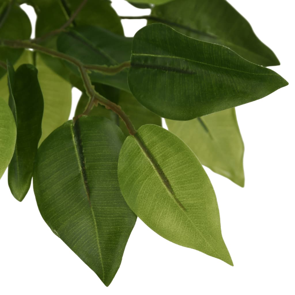 vidaXL Ficusbaum Künstlich 630 Blätter 120 cm Grün