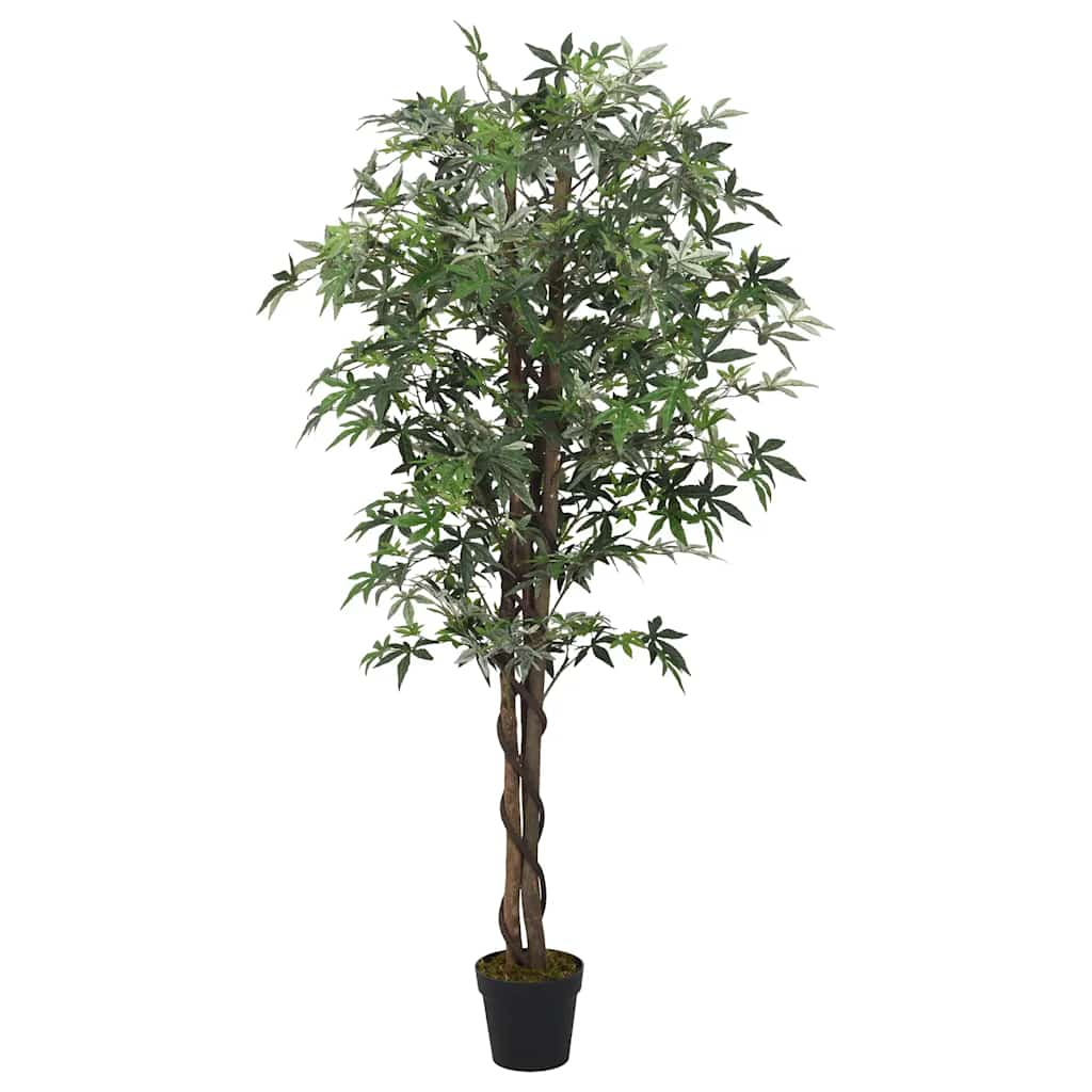 vidaXL Ahornbaum Künstlich 224 Blätter 80 cm Grün