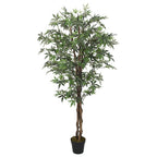 vidaXL Ahornbaum Künstlich 224 Blätter 80 cm Grün