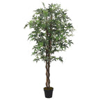 vidaXL Ahornbaum Künstlich 672 Blätter 180 cm Grün