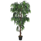 vidaXL Mangobaum Künstlich 300 Blätter 80 cm Grün