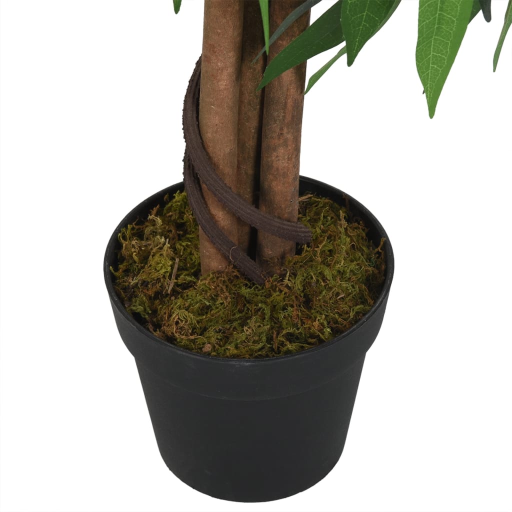vidaXL Mangobaum Künstlich 450 Blätter 120 cm Grün