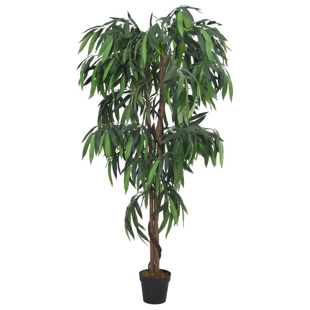 vidaXL Mangobaum Künstlich 600 Blätter 150 cm Grün
