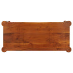 vidaXL Schreibtisch mit Schubladen 110x50x76 cm Massivholz Akazie