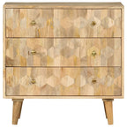 vidaXL Schubladenschrank 70x35x70 cm Massivholz Mango