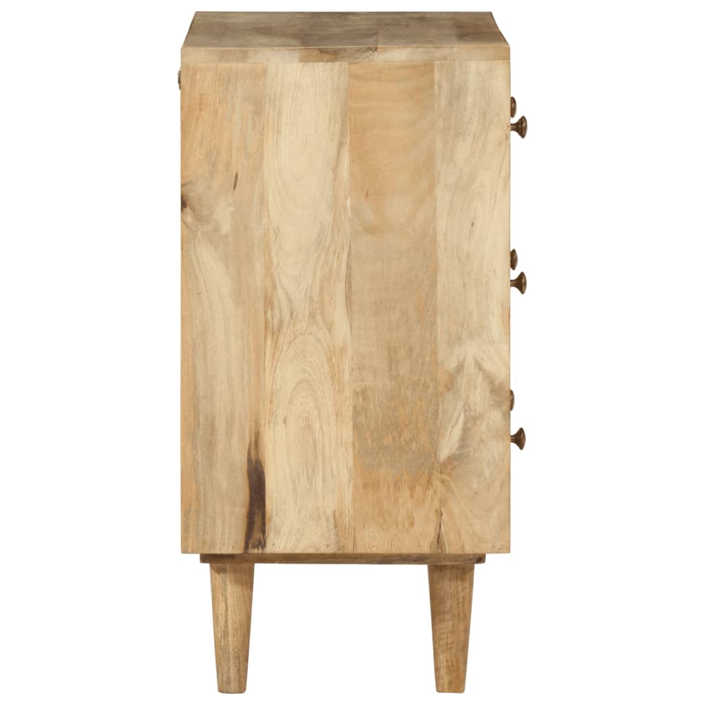 vidaXL Schubladenschrank 70x35x70 cm Massivholz Mango