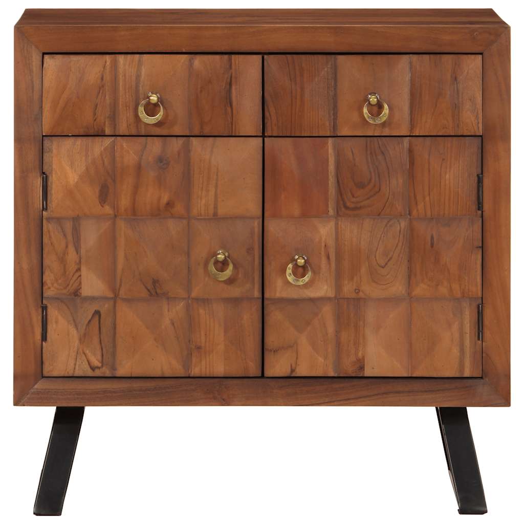 vidaXL Schubladenschrank Honigbraun 70x35x70 cm Massivholz Akazie