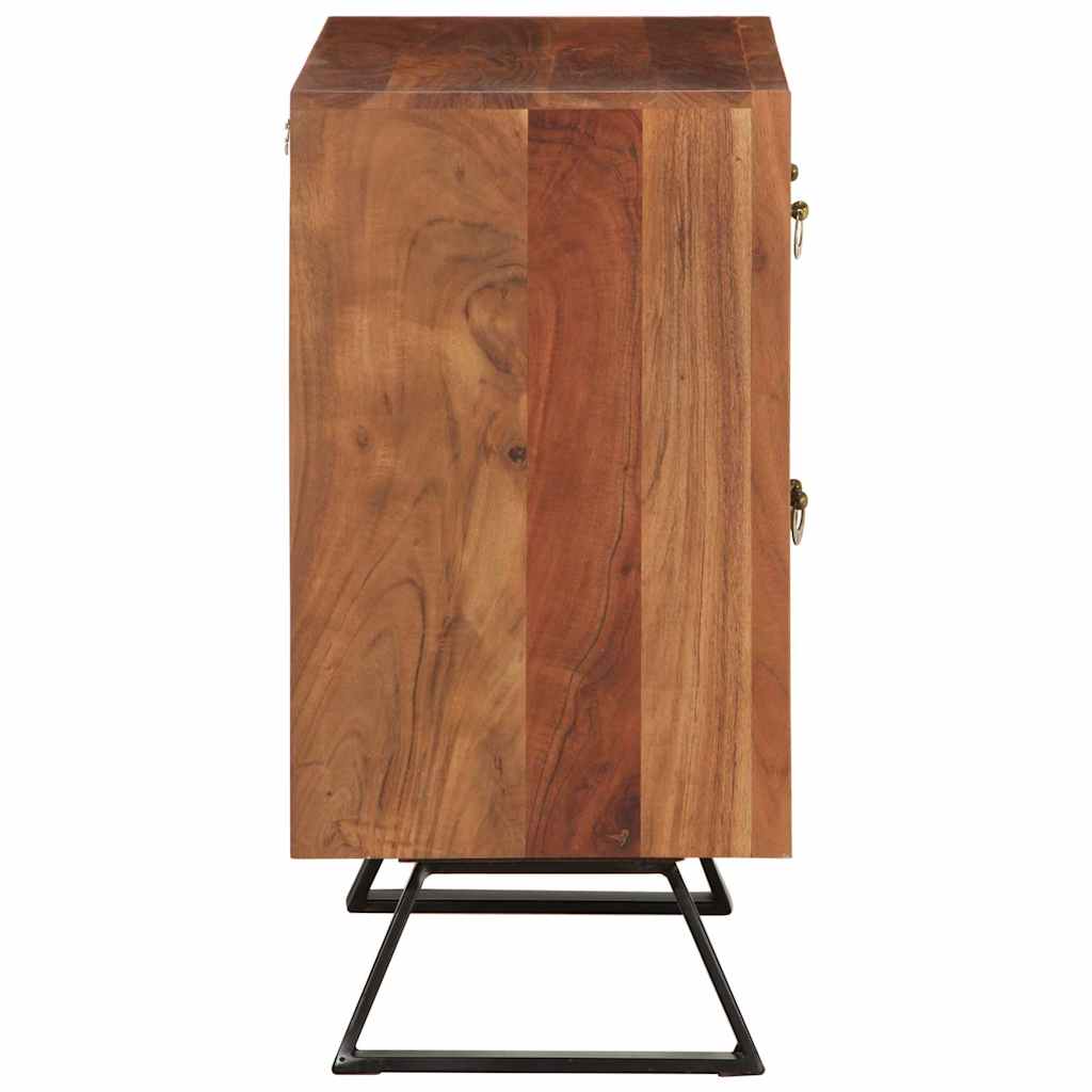vidaXL Schubladenschrank Honigbraun 70x35x70 cm Massivholz Akazie