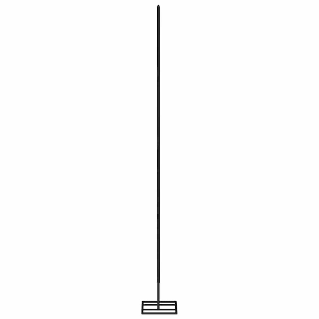 vidaXL Metall-Weihnachtsbaum für Dekorationen Schwarz 90 cm