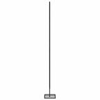 vidaXL Metall-Weihnachtsbaum für Dekorationen Schwarz 90 cm