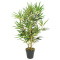 vidaXL Bambusbaum Künstlich 368 Blätter 80 cm Grün