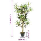 vidaXL Bambusbaum Künstlich 552 Blätter 120 cm Grün