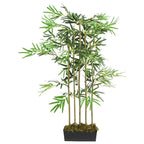 vidaXL Bambusbaum Künstlich 730 Blätter 120 cm Grün