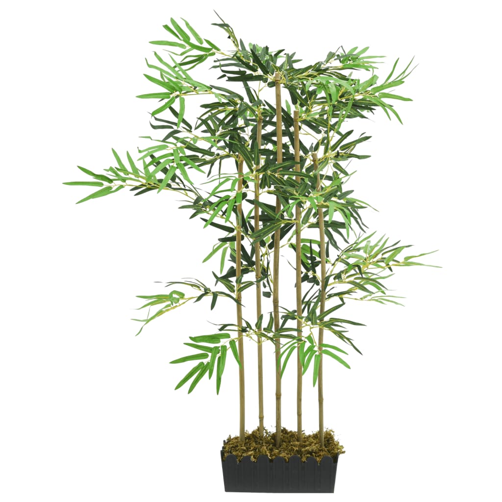 vidaXL Bambusbaum Künstlich 730 Blätter 120 cm Grün