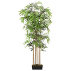 vidaXL Bambusbaum Künstlich 1095 Blätter 150 cm Grün