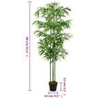 vidaXL Bambusbaum Künstlich 240 Blätter 80 cm Grün