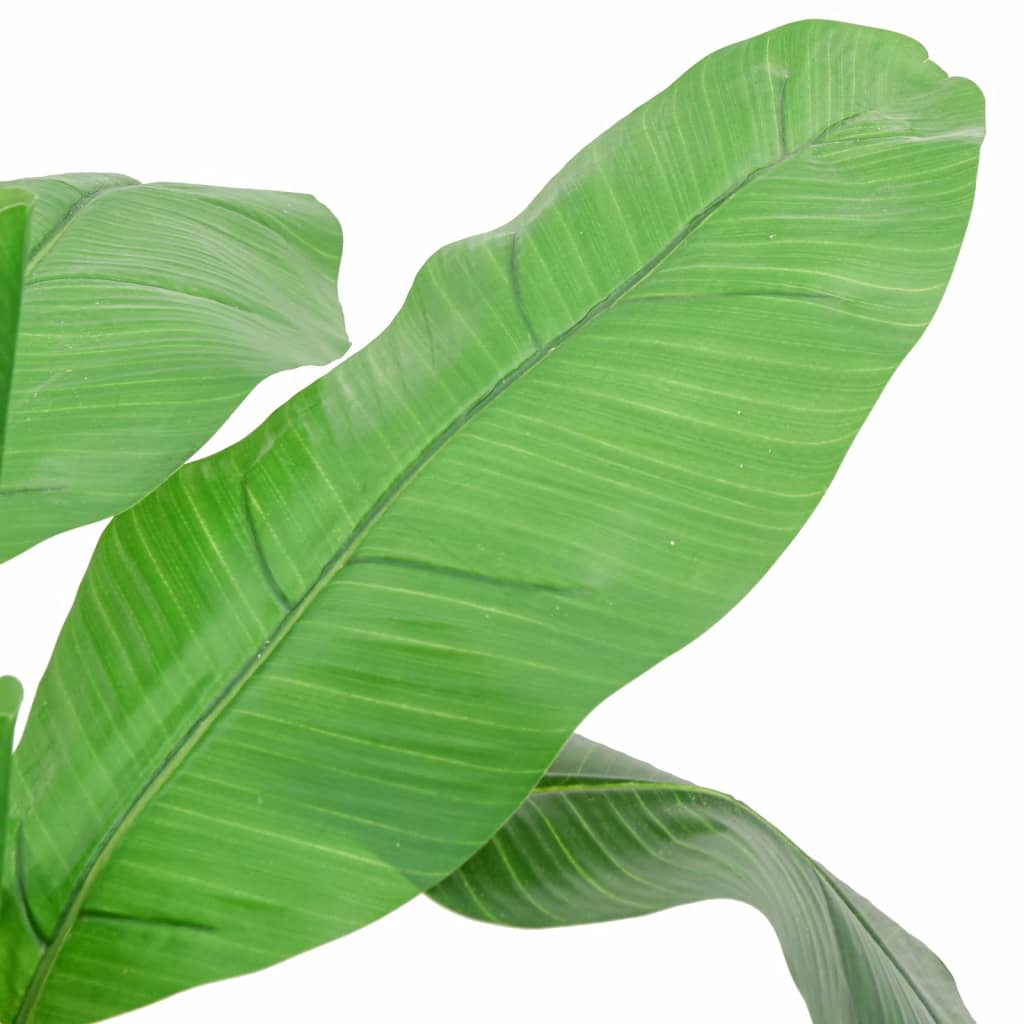 vidaXL Bananenbaum Künstlich 9 Blätter 120 cm Grün