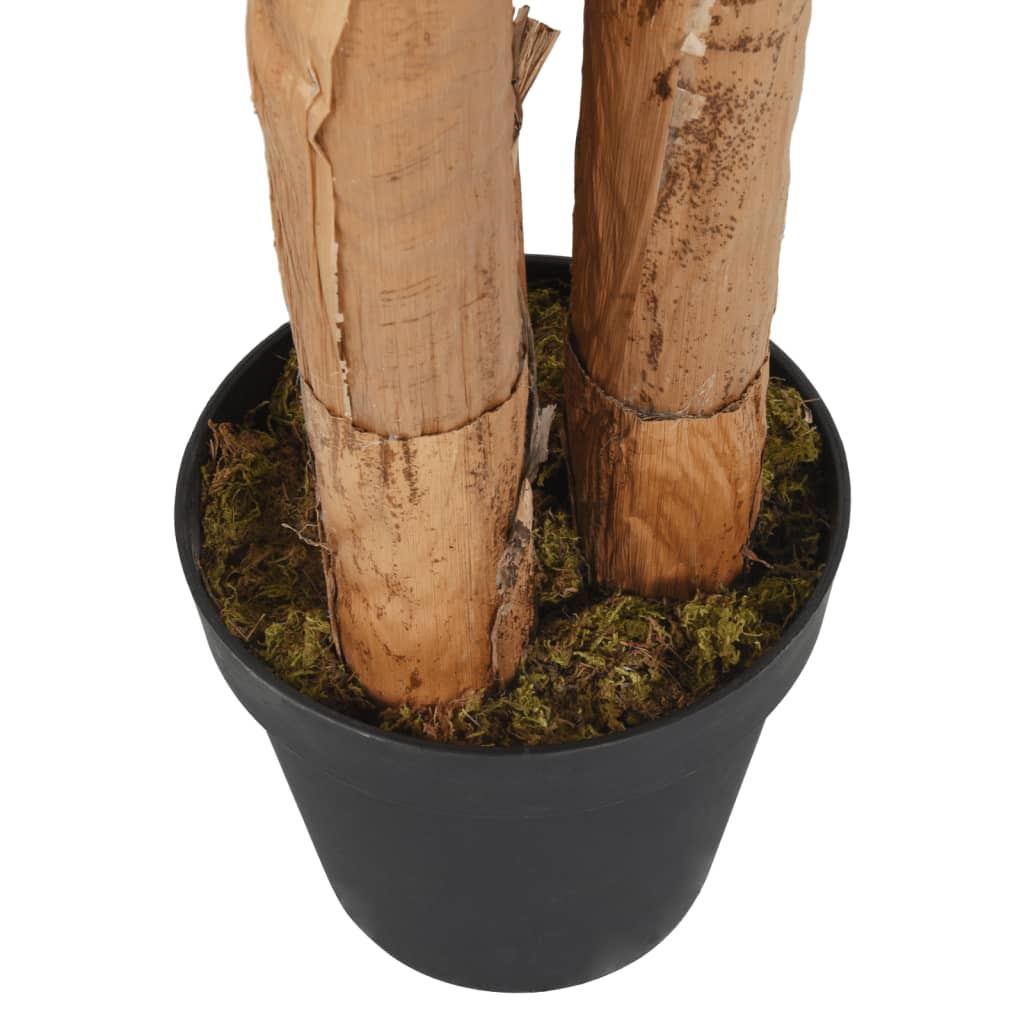 vidaXL Bananenbaum Künstlich 22 Blätter 200 cm Grün