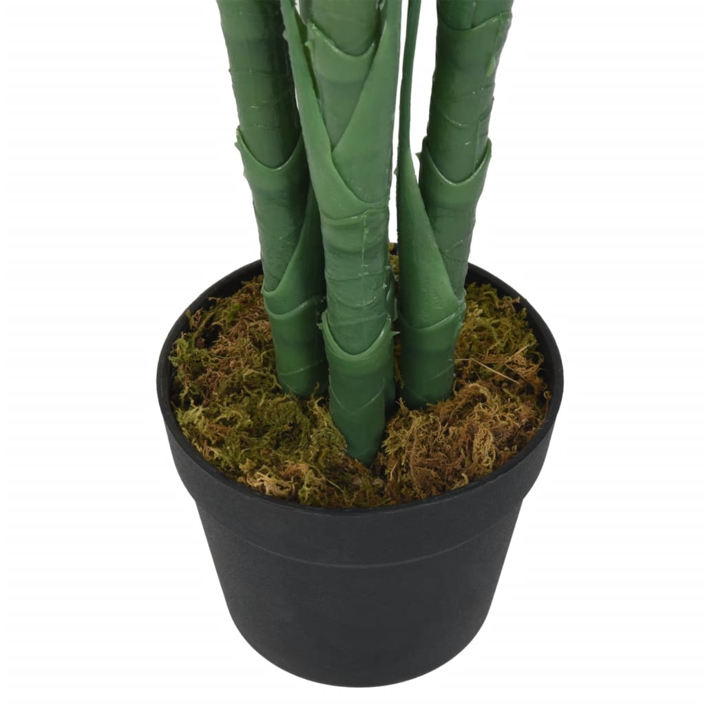vidaXL Palme Künstlich 18 Blätter 80 cm Grün