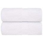vidaXL Waschlappen FROGN 2 Stk. Weiß 15x21 cm 360 g/m²