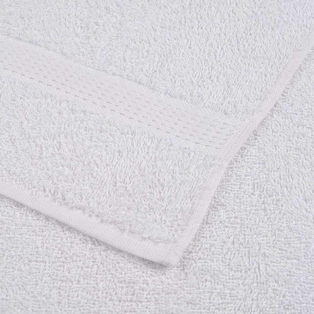 vidaXL Waschtücher FROGN 4 Stk. Weiß 30x30 cm 360 g/m²