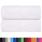 vidaXL Gästetücher FROGN 2 Stk. Weiß 30x50 cm 360 g/m²