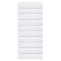 vidaXL Duschtücher FROGN 10 Stk. Weiß 70x140 cm 360 g/m²