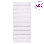 vidaXL Duschtücher FROGN 25 Stk. Weiß 70x140 cm 360 g/m²