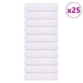 vidaXL Duschtücher FROGN 25 Stk. Weiß 70x140 cm 360 g/m²